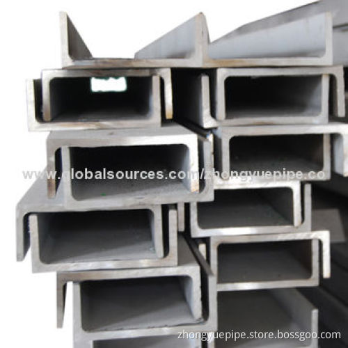 High quality hot rolled galvanized ss400 carbon steel channel